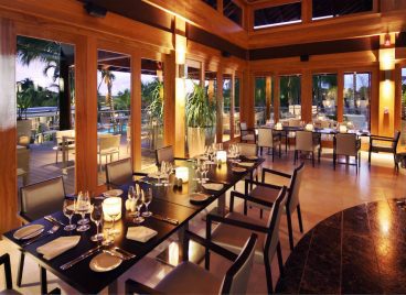 Fine Dining at La Cana Restaurant at Casa de Campo Resort and Villa in The Dominican Republic.