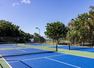 State-of-the-art courts at our Caribbean pickleball resort