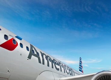 Exterior of an American Airlines passenger jet