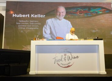 Chef Hubert Keller on Stage at the 2nd Annual Casa de Campo Food & Wine Festival at Our Caribbean Beach Resort