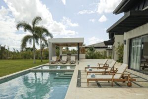 Villa Aurora pool at Casa de Campo